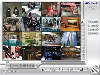 NV3075-12 AVerMedia Capture kort - 12 cams/75 fps