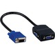 VGA Splitter, 1-2, 65m, USB power