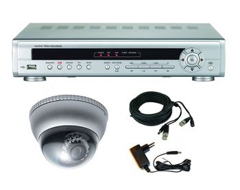 Startpakke videoovervgning DVR4500 med kamera